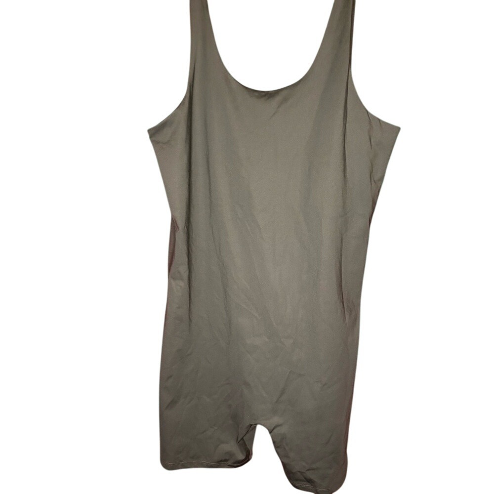 Girlfriend Collective Black Sleeveless Romper